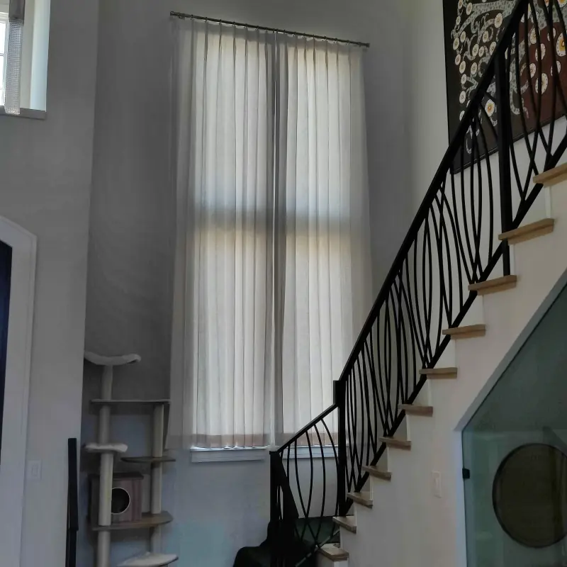 Custom curtains and sheers